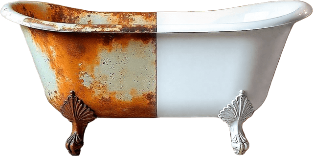 Отреставрированная ванна